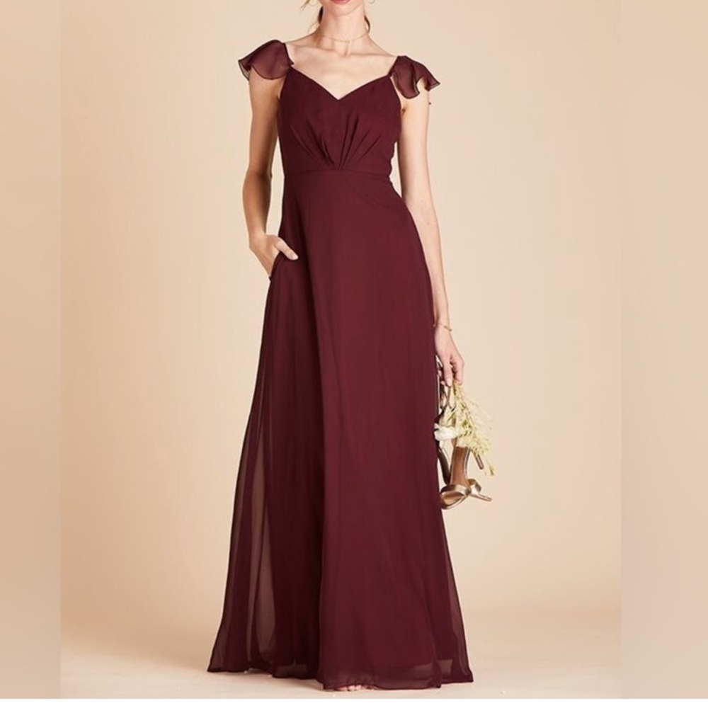 Birdy Grey Bridesmaid/Formall Maroon/Burgundy Dress
